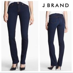 J Brand Cigarette Leg Dark Blue Jean. Size 27